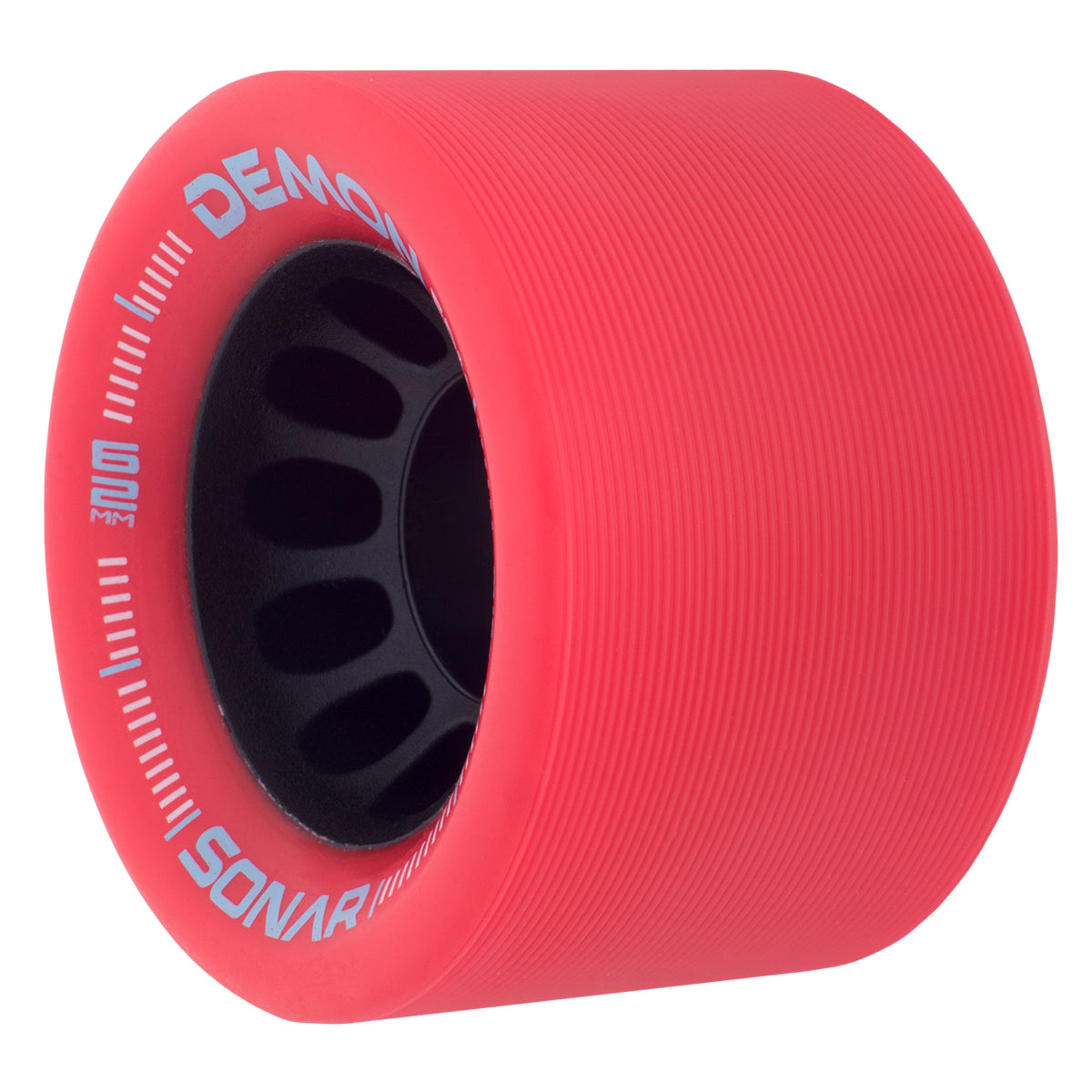 thumbnail interactive-video image 1 of Riedell Demon EDM Roller Skate Wheels - 95A Hardness 43mm X 62mm (4-Pack, Purple) 1 of 2