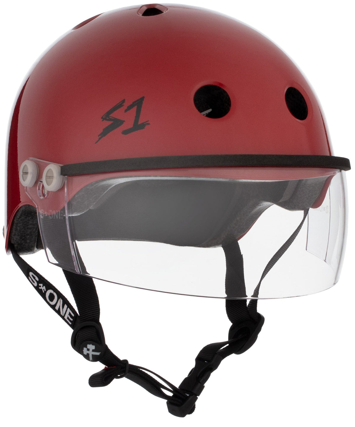 S One Lifer Helmet With Visor GLOSS Department of Skate
