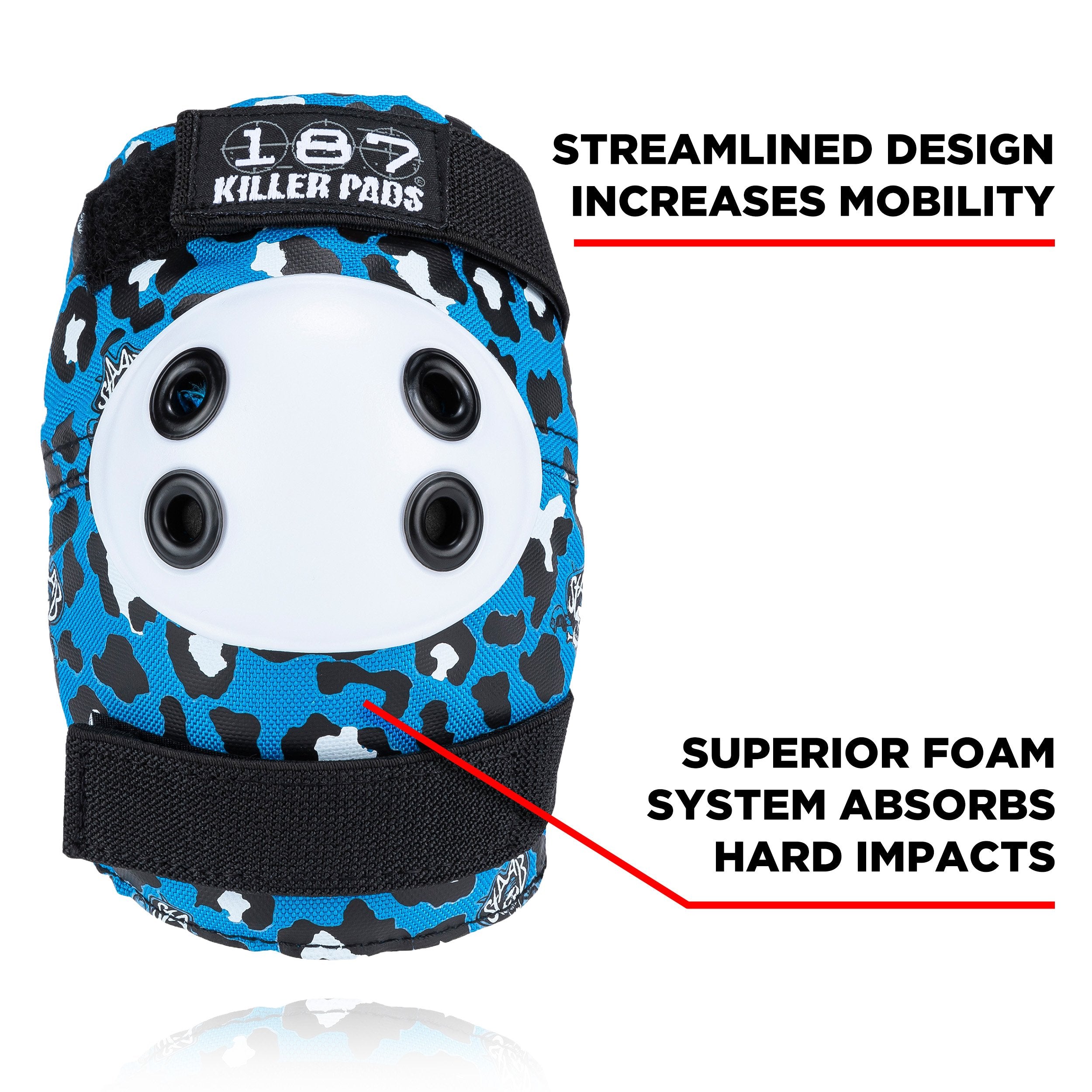 187 Killer Pads XSサイズ 187 Kids Pad Six Pack - Staab Edition | Department of Skate