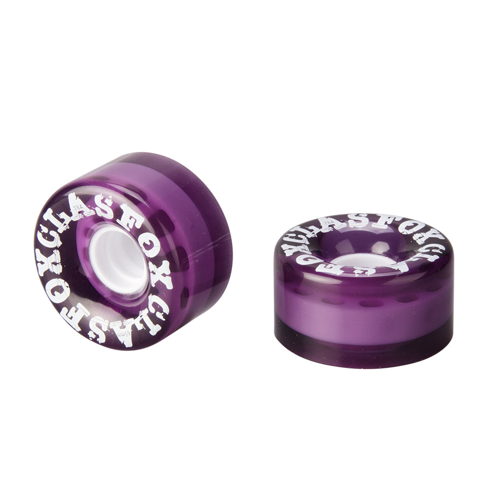 2X HPS STUNT SCOOTER PURPLE METAL CORE WHEELS 110mm 88A PU ABEC 11 Bearings 9