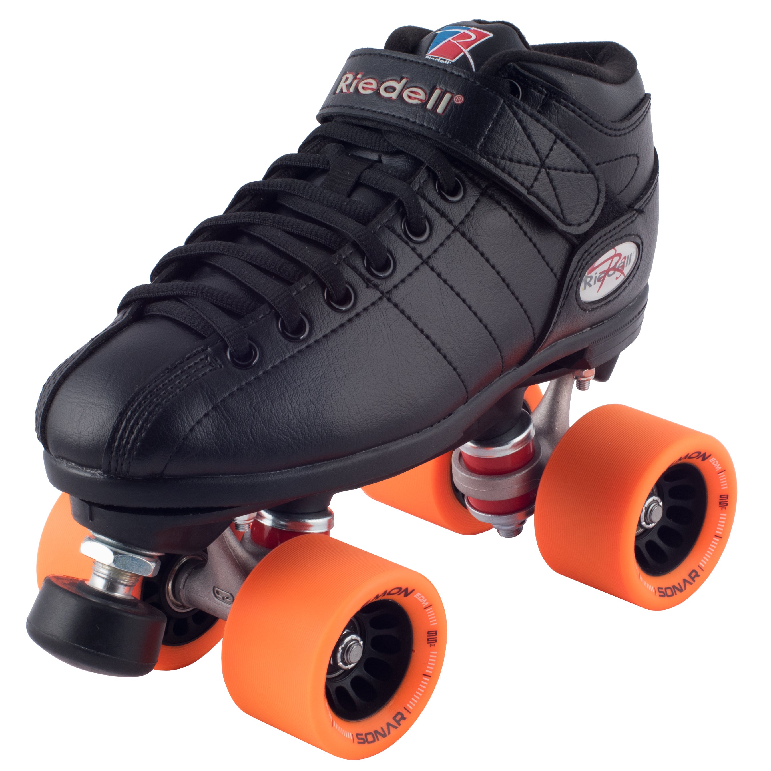 Roller on sale derby skates - Riedell size 8 and helmet