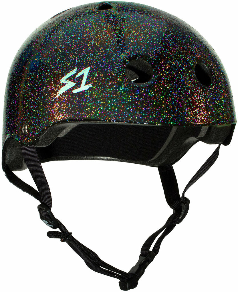 black glitter sm half motorcycle helmet helmet S-One Lifer Helmet GLITTER