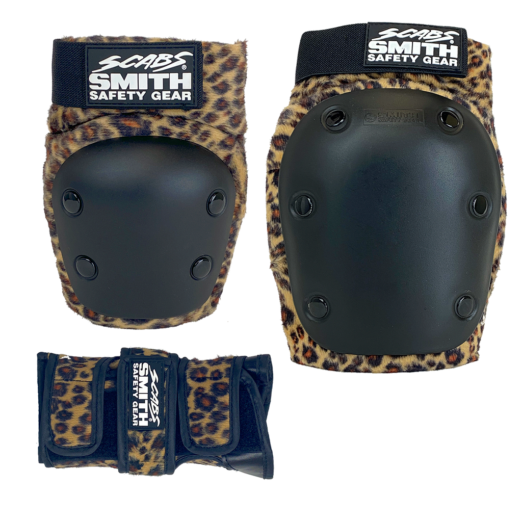 Smith Scabs Adult 3 Pad Pack - Leopard