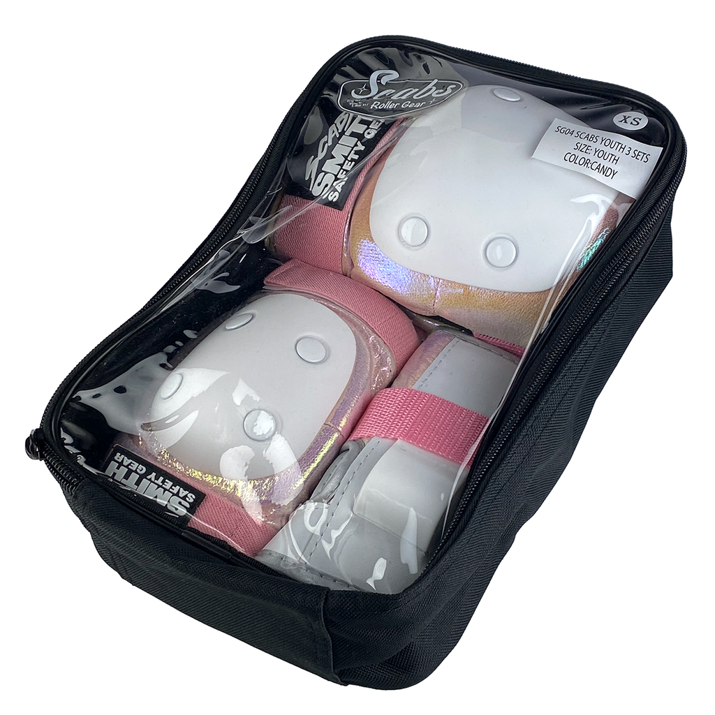 Smith Scabs Youth 3 Pad Pack - Cotton Candy