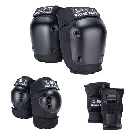 新品　187 Killer Pads 膝パッド 黒　サイズ　小学生高学年〜中学生 新品 187 Killer Pads 膝パッド 黒 サイズ 小学生高学年〜中学生