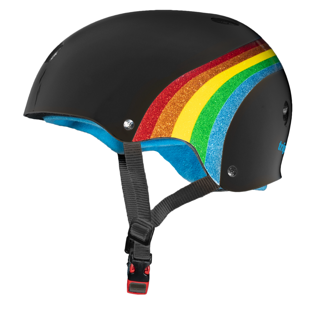 Triple8 Sparkle Rainbow Helmet